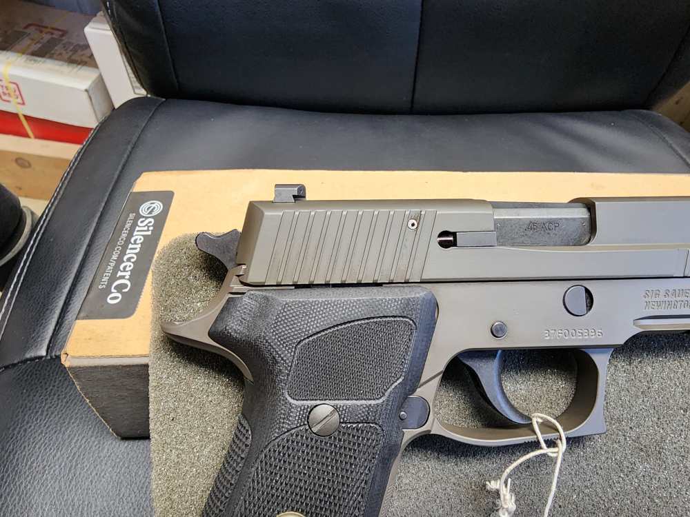 PICS! SIG SAUER P220 LEGION .45 ACP 4.4 SRT 220 .45 P GRAY G10 MA COMPLIANT-img-5