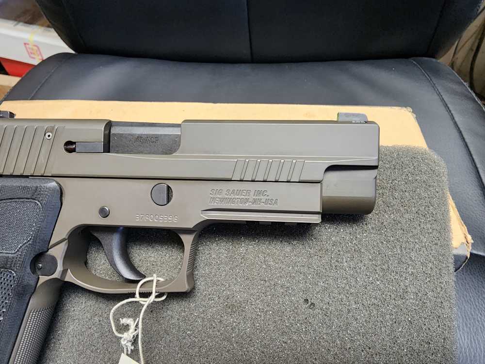 PICS! SIG SAUER P220 LEGION .45 ACP 4.4 SRT 220 .45 P GRAY G10 MA COMPLIANT-img-6