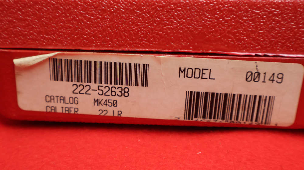 Ruger Model Mark II 22LR 50 Year Anniversary Pistol W/ BOX -img-9