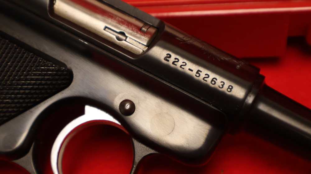Ruger Model Mark II 22LR 50 Year Anniversary Pistol W/ BOX -img-4