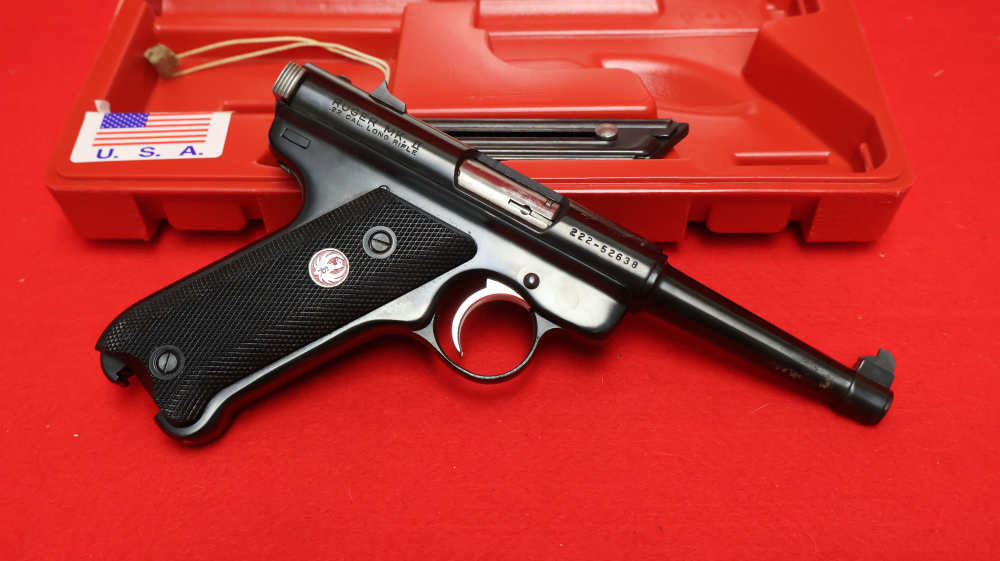 Ruger Model Mark II 22LR 50 Year Anniversary Pistol W/ BOX -img-2