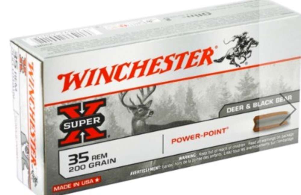 Winchester .35 Remington 200 Grain Super-X Centerfire Rifle Ammunition, 20r-img-0