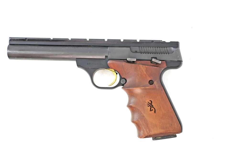 Browning Buck Mark Target 5.5" W Box & Custom Rail Excellent Condition-img-2