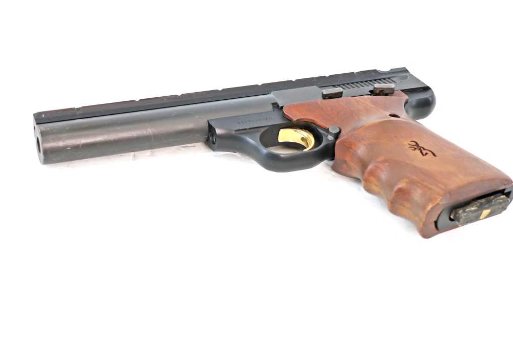 Browning Buck Mark Target 5.5" W Box & Custom Rail Excellent Condition-img-8