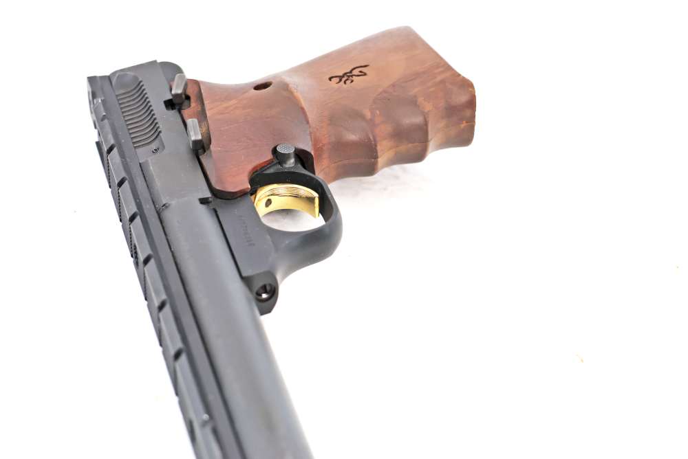 Browning Buck Mark Target 5.5" W Box & Custom Rail Excellent Condition-img-12