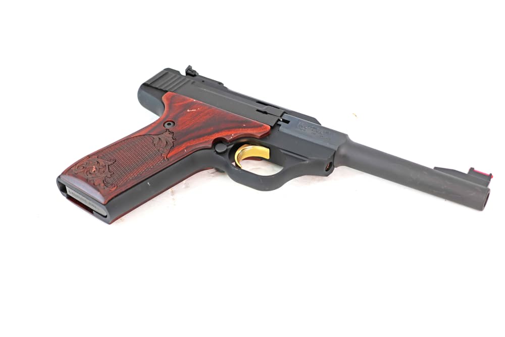 Browning Buck Mark Challenger Rosewood .22LR Excellent Condition-img-1