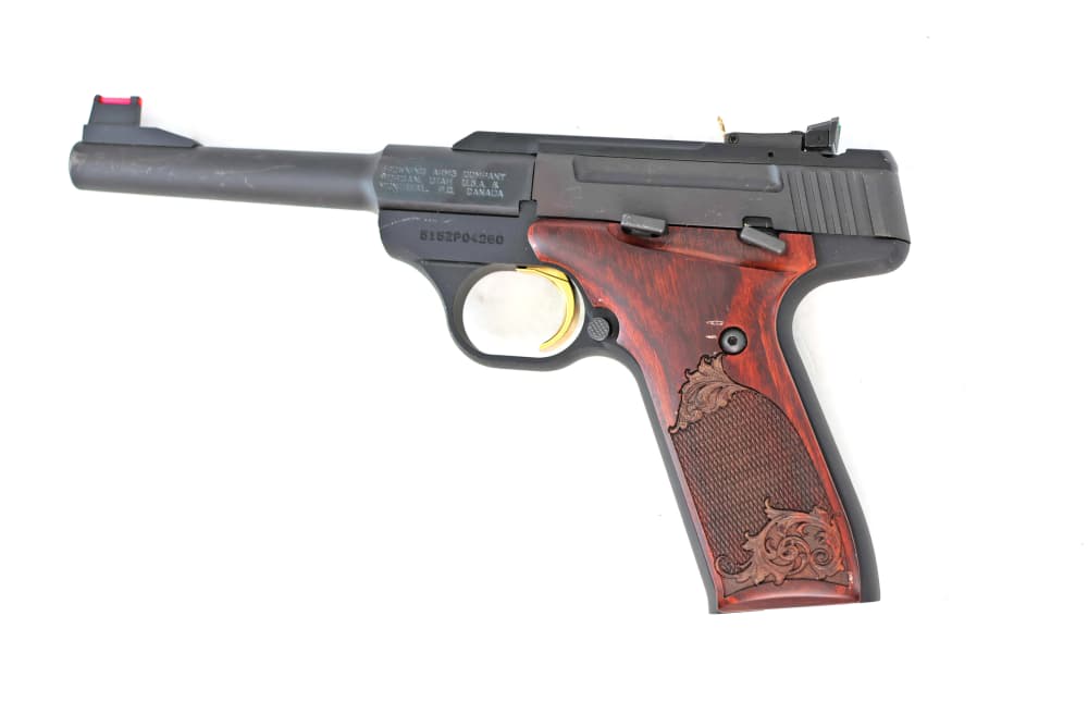 Browning Buck Mark Challenger Rosewood .22LR Excellent Condition-img-5