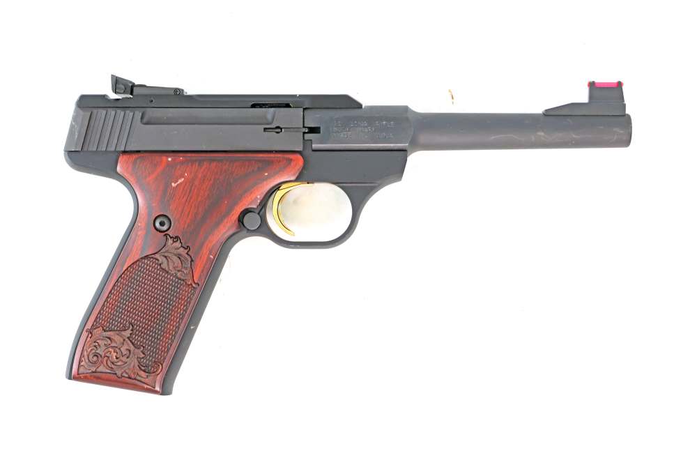 Browning Buck Mark Challenger Rosewood .22LR Excellent Condition-img-0