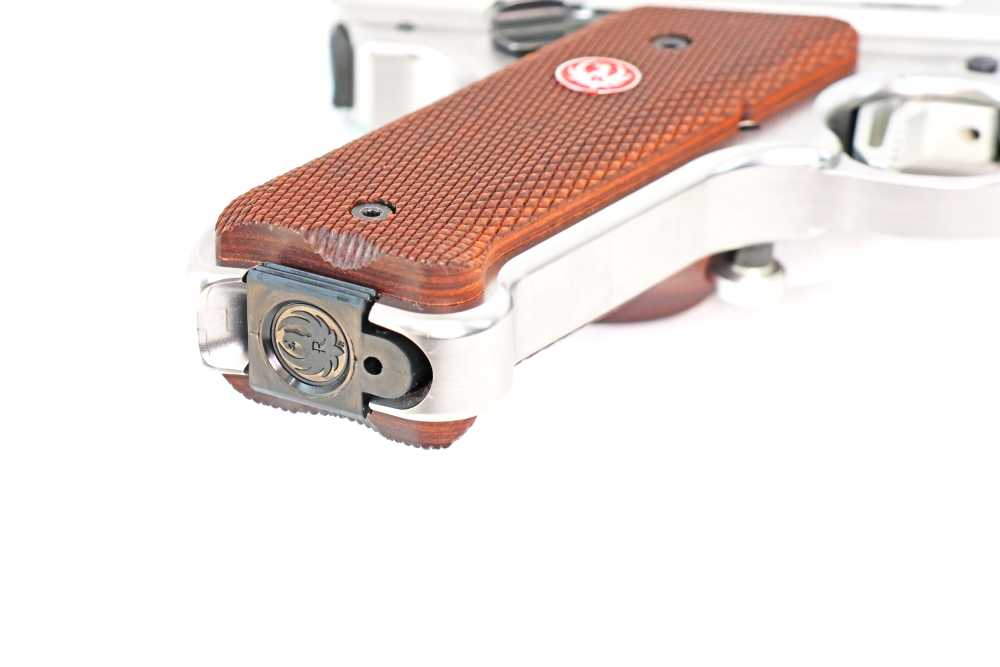 Ruger Mark IV Hunter Custom Satin Steel Like New .22LR 6.8" -img-7