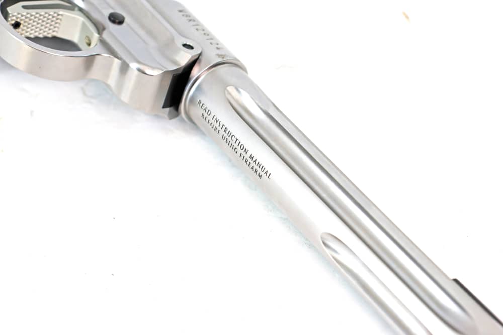 Ruger Mark IV Hunter Custom Satin Steel Like New .22LR 6.8" -img-9