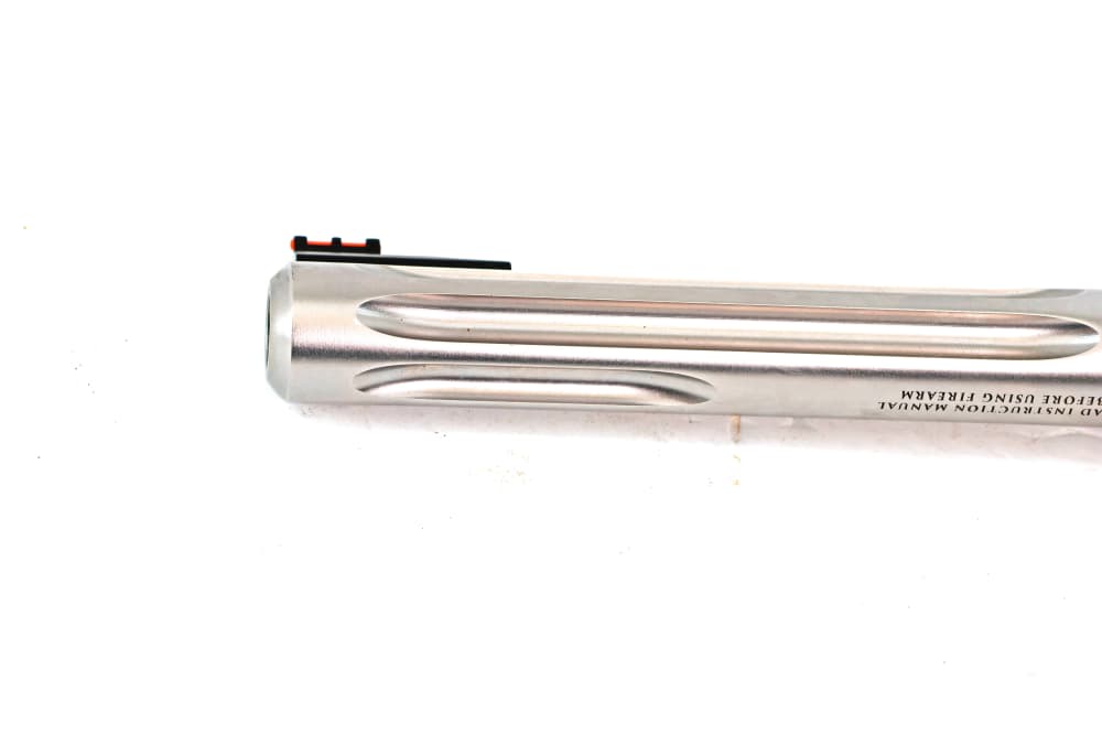 Ruger Mark IV Hunter Custom Satin Steel Like New .22LR 6.8" -img-4
