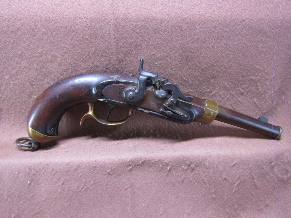 VC Shilling Suhl M185D Cavalry Percussion Pistol 60 Cal 9" BRL G.K.XV.11-img-0