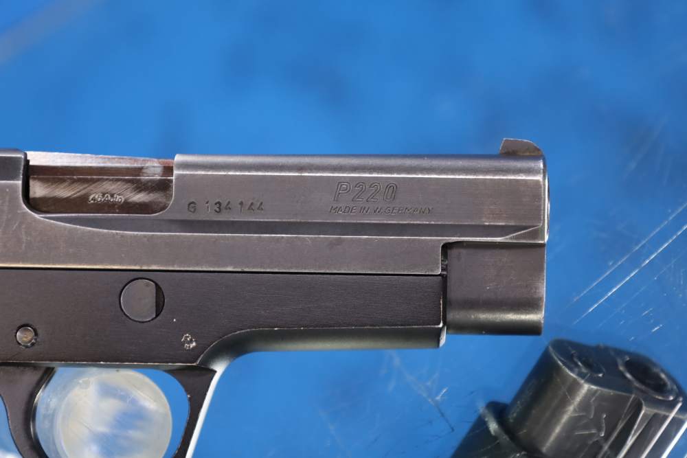 Sig Sauer P220 45ACP Rare Heel Release Made in Germany With Box-img-56
