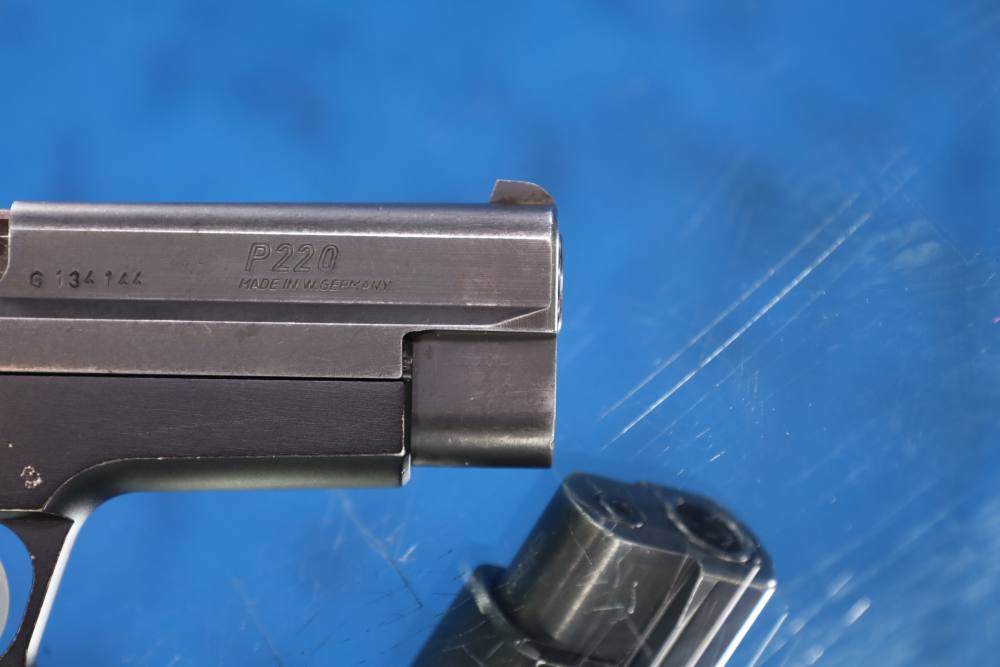 Sig Sauer P220 45ACP Rare Heel Release Made in Germany With Box-img-57