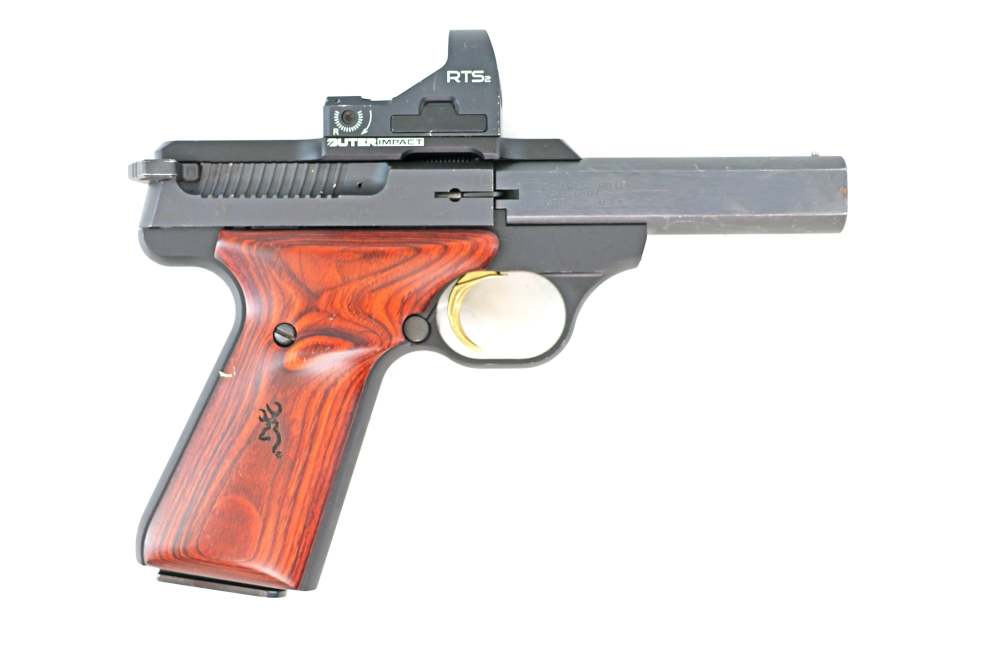 Browning Buck Mark Challenger III .22LR W C-MORE RTS Great Condition-img-2