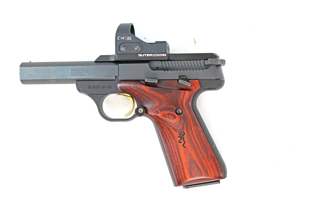 Browning Buck Mark Challenger III .22LR W C-MORE RTS Great Condition-img-1