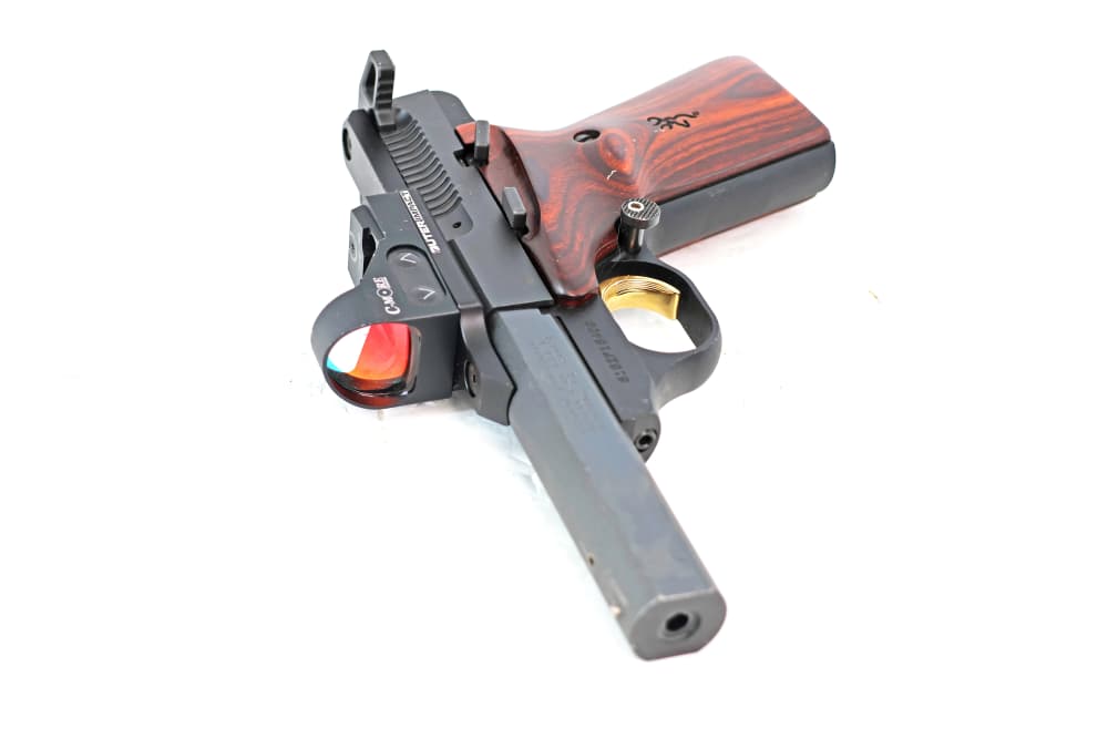 Browning Buck Mark Challenger III .22LR W C-MORE RTS Great Condition-img-5