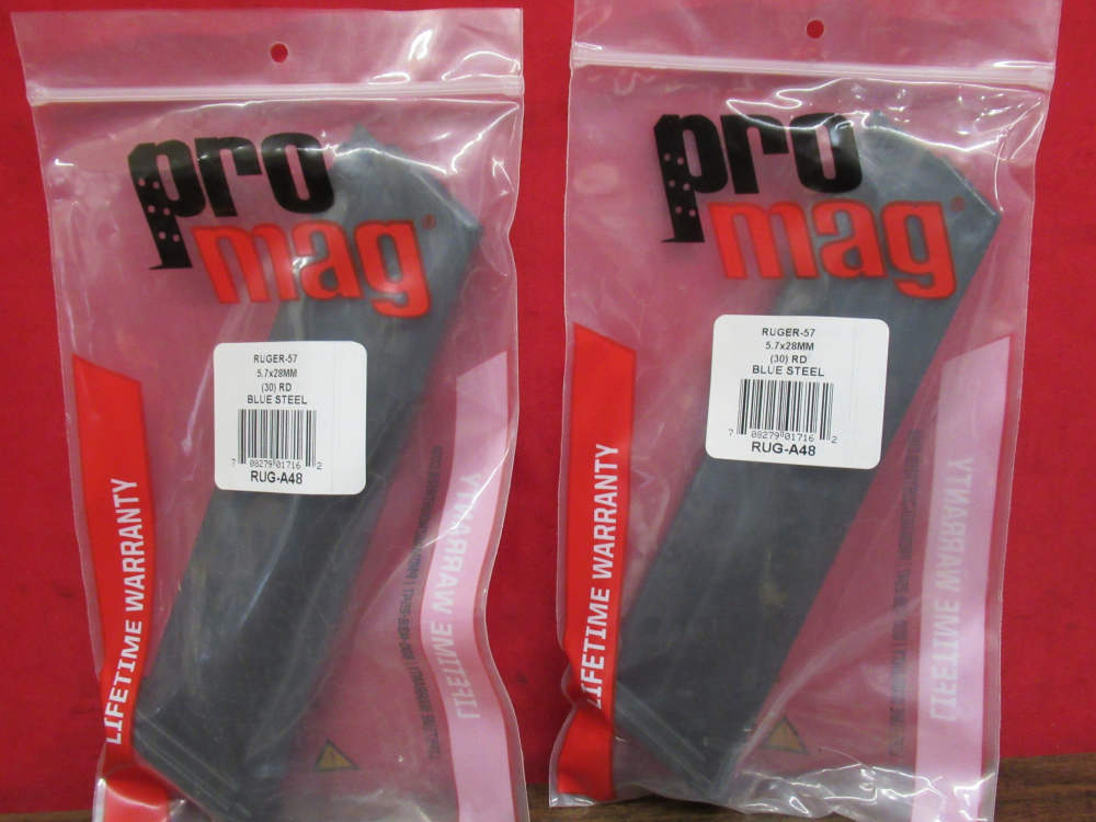 2 ProMag Ruger 5.7 5.7X28 Extended 30rd magazinesl Mags Clips-img-0
