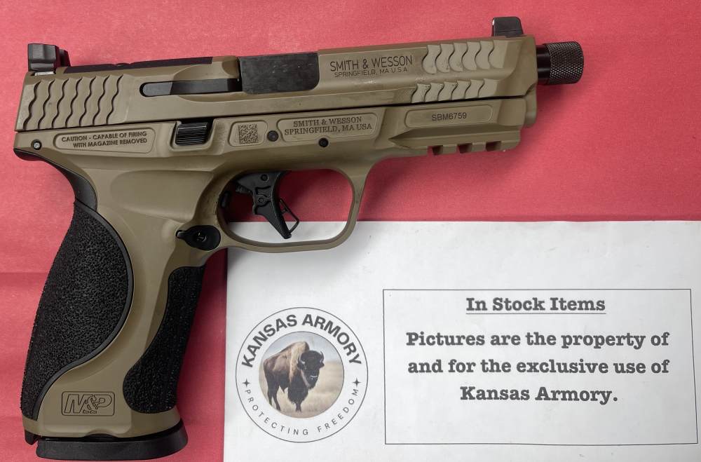 M&P®9 M2.0 METAL IN FDE WITH THREADED BARREL SKU: 14163-img-4