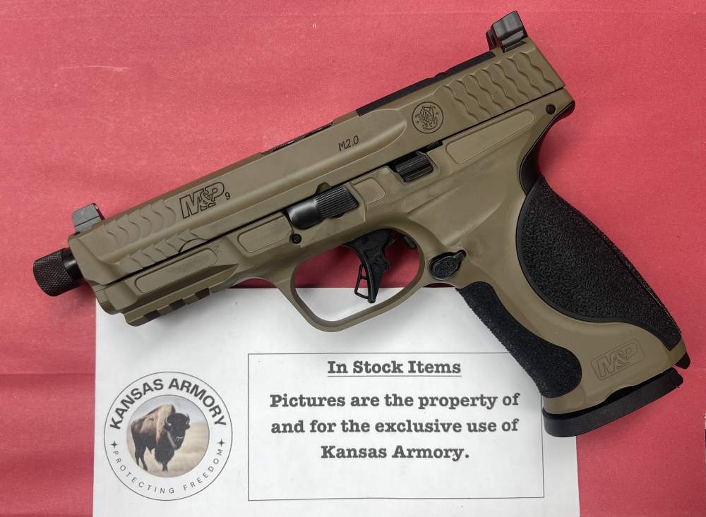 M&P®9 M2.0 METAL IN FDE WITH THREADED BARREL SKU: 14163-img-5