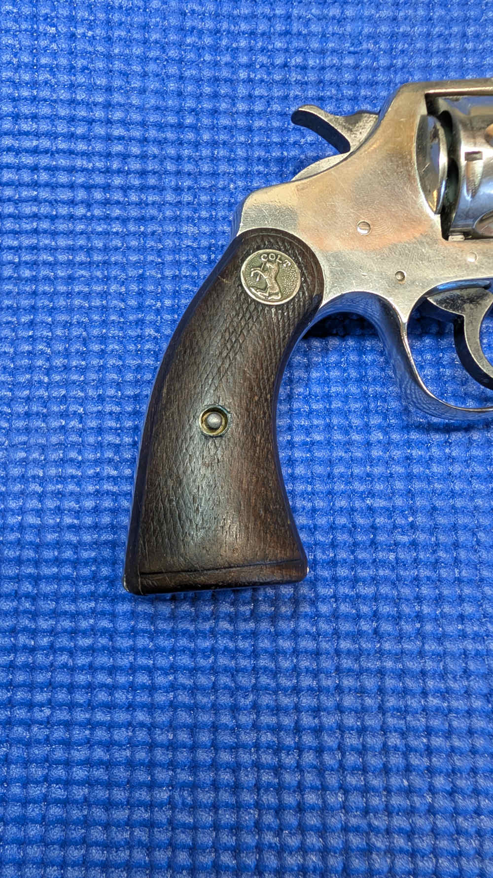 Colt Police Positive, Nickel, 38 SW, Colt letter-img-3