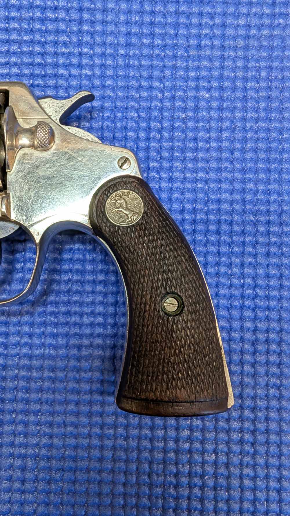 Colt Police Positive, Nickel, 38 SW, Colt letter-img-6