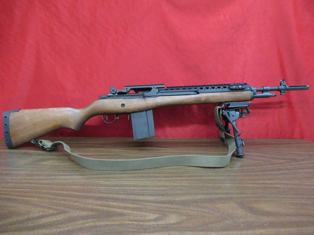 FA Fulton Armory M14 Scout .308 7.62 20RD 18.5" Semi-Auto Rifle Mount Bipod-img-0