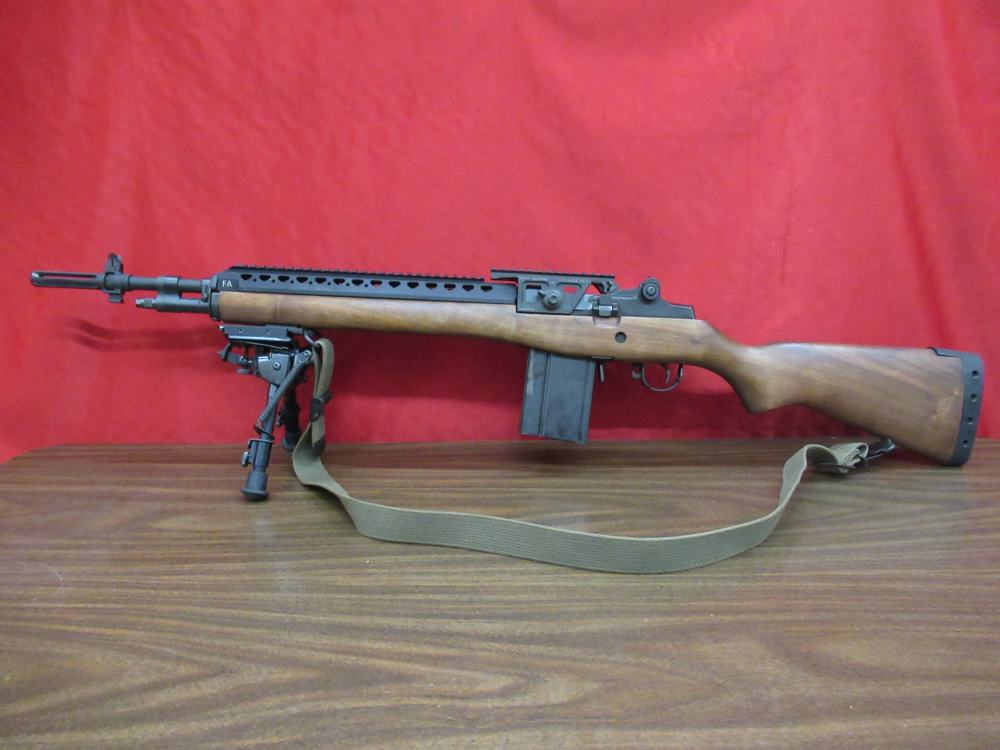 FA Fulton Armory M14 Scout .308 7.62 20RD 18.5" Semi-Auto Rifle Mount Bipod-img-1