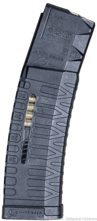 ATI Schmeisser S60 5.56/.223 AR15 60 Rnd Magazine W Window G2-img-0