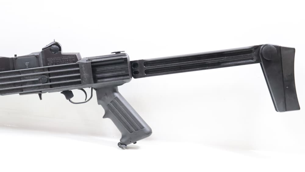 RUGER PRE-BAN MINI-14 SEMI-AUTO .223 REM W/ RAM LINE FOLDING STOCK 2 MAGS-img-9