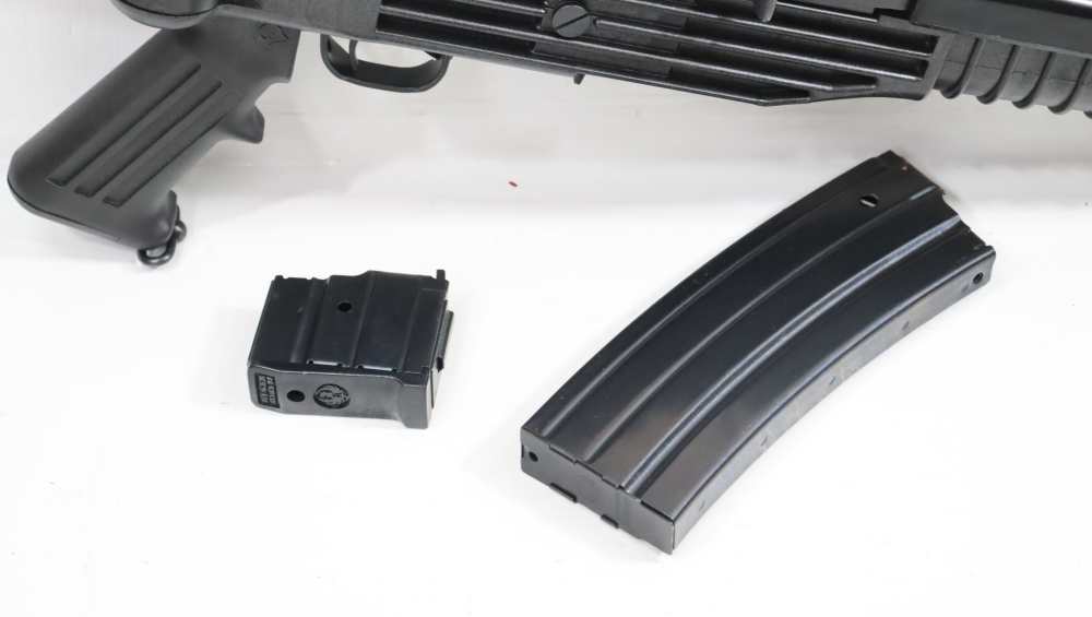 RUGER PRE-BAN MINI-14 SEMI-AUTO .223 REM W/ RAM LINE FOLDING STOCK 2 MAGS-img-3