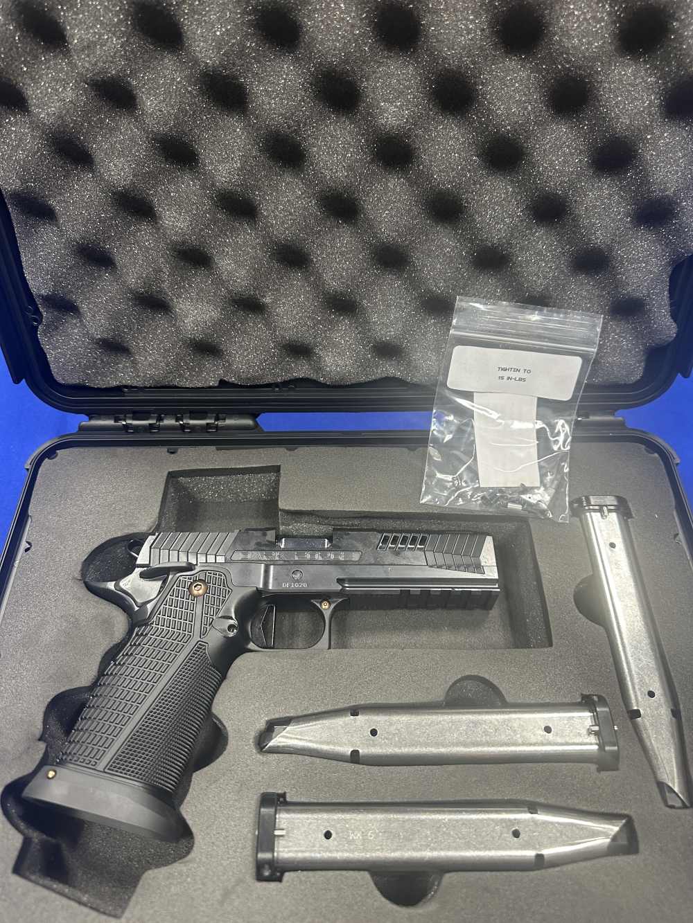 DARK FORGE WRAITH PORTED 9MM 4.6"  2011 NIB Free Shipping Layaway-img-1