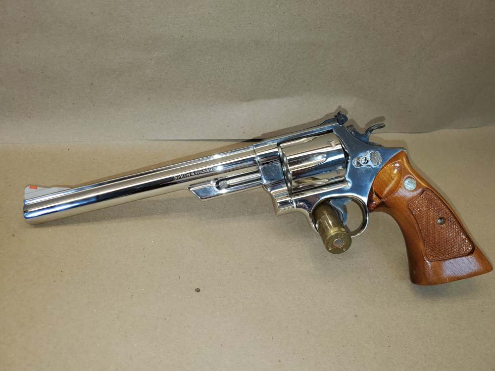 SMITH & WESSON 29-2 NICKEL 44 MAG 8 3/8" PRESENTATION CASE TOOLS-img-1