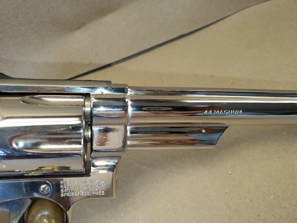 SMITH & WESSON 29-2 NICKEL 44 MAG 8 3/8" PRESENTATION CASE TOOLS-img-7