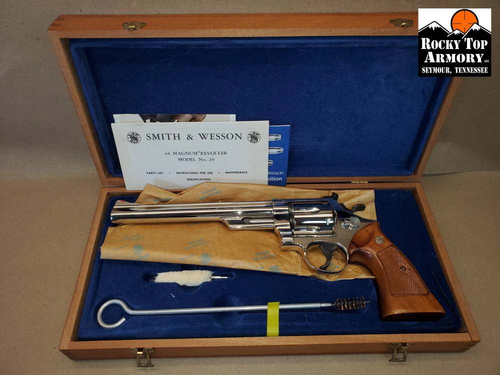 SMITH & WESSON 29-2 NICKEL 44 MAG 8 3/8" PRESENTATION CASE TOOLS-img-0