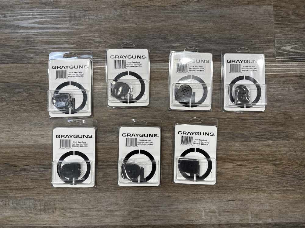 Gray Guns Aluminum Magazine Base Plate Sig P226 BPD-SIG-226-HDS-img-0