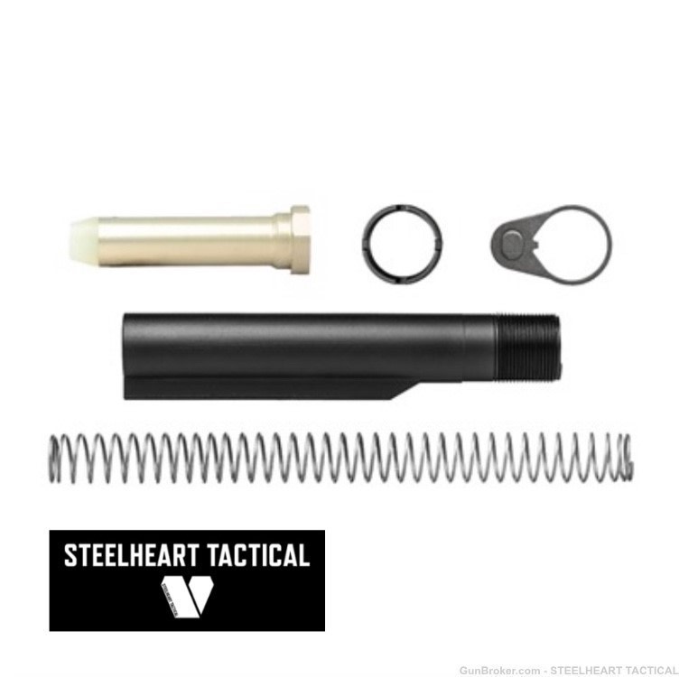AR15 MIL-SPEC BUFFER TUBE KIT ASSEMBLY .556 .223 .300 Blackout-img-0