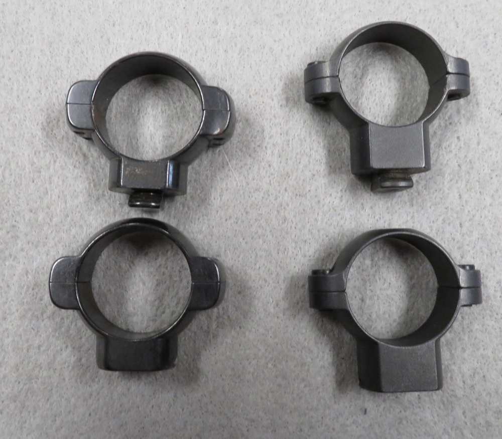 Two sets of Leupold 1 Inch Steel Scope Rings-img-1