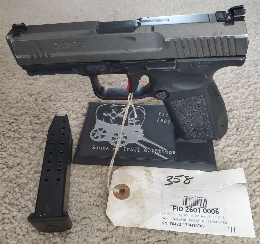 Canik TP9SF Elite Tungsten Cerakote-img-0