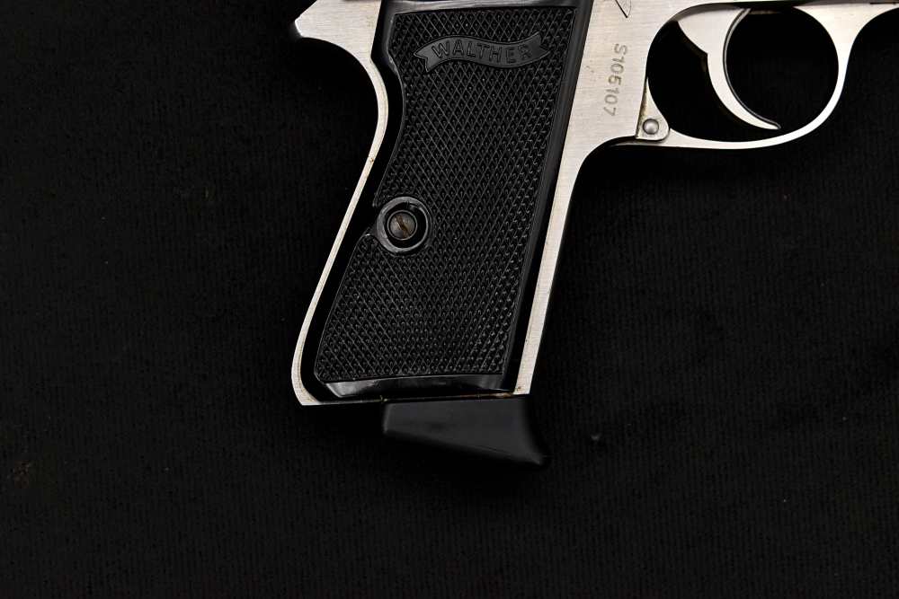 1993 Walther PPK/S Stainless .380 ACP 3.3" BBL Complete Package Test Target-img-6