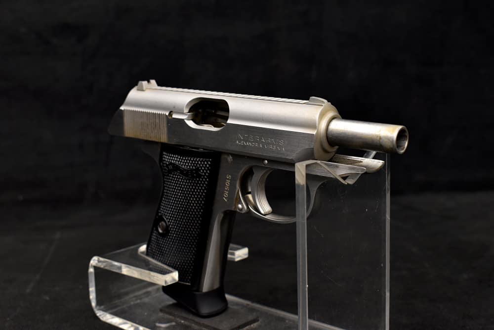 1993 Walther PPK/S Stainless .380 ACP 3.3" BBL Complete Package Test Target-img-26