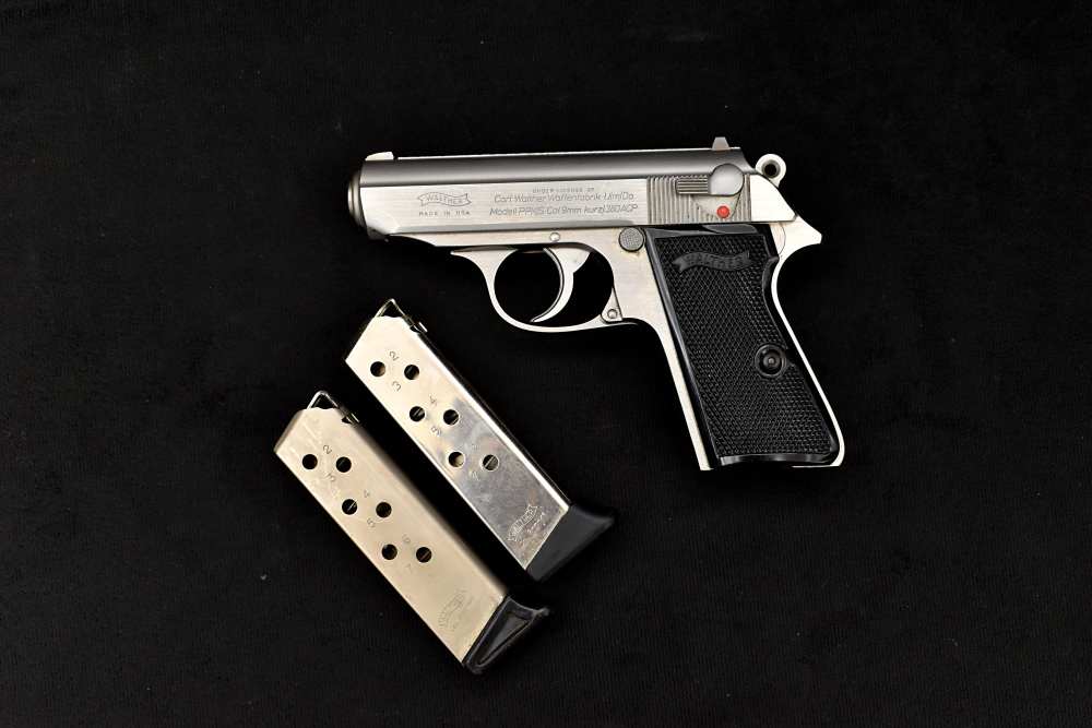 1993 Walther PPK/S Stainless .380 ACP 3.3" BBL Complete Package Test Target-img-1