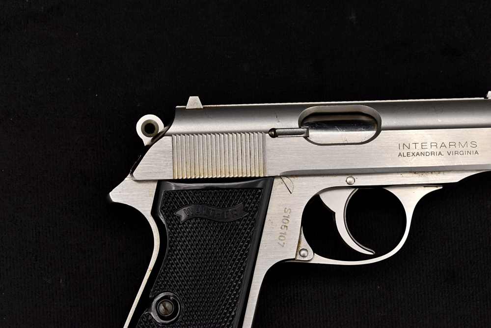 1993 Walther PPK/S Stainless .380 ACP 3.3" BBL Complete Package Test Target-img-7