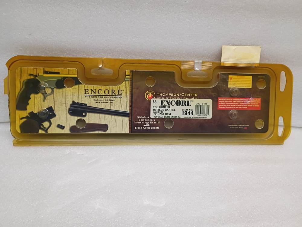 Thompson/Center Encore 15" .22-250 Remington Barrel - NEW OLD STOCK!-img-1