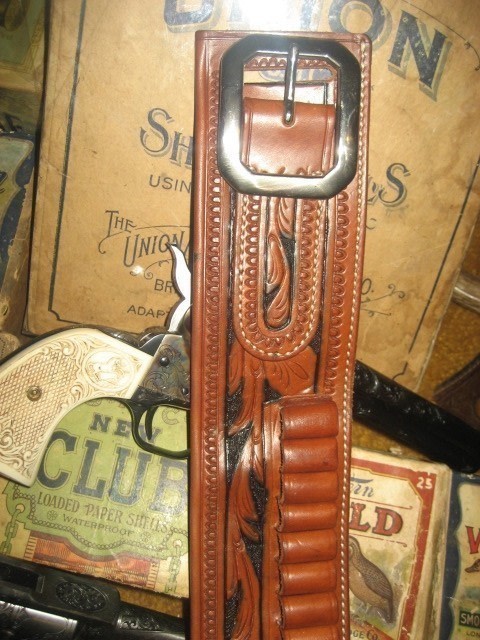 LIKE NEW EL PASO SADDLERY MONEYBELT 44/45 LOOP'S !-img-2
