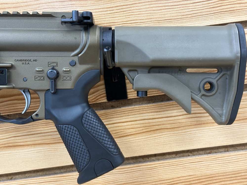 LWRC M6IC-DI AR-15 5.56MM 16" Burnt bronze w/ UCIW stock-img-10