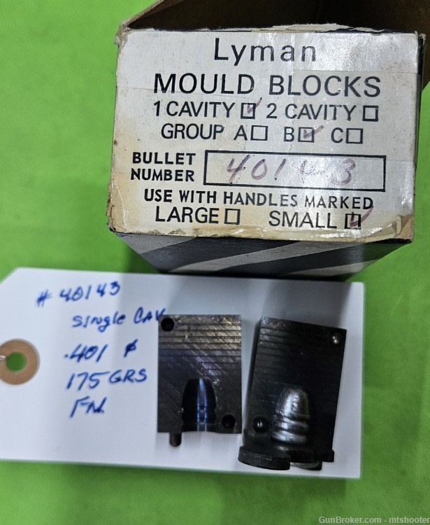 Lyman Bullet Mould 40143-img-0