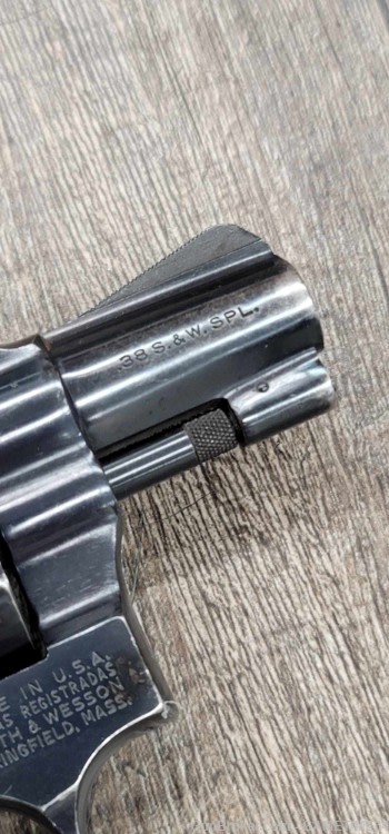 Smith & Wesson Model 36 chiefs special .38 spl 1975 / 1976 revolver -img-4