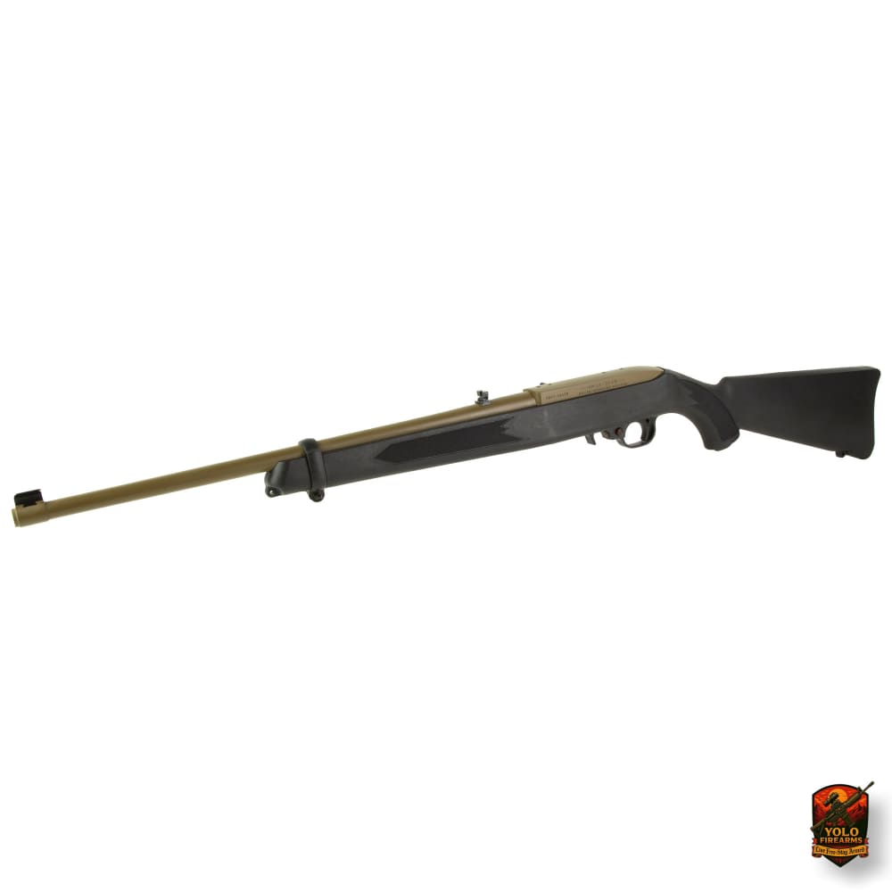 RUGER 10/22 CARBINE .22 LR 18.5" FDE CERAKOTE 10RD -img-2