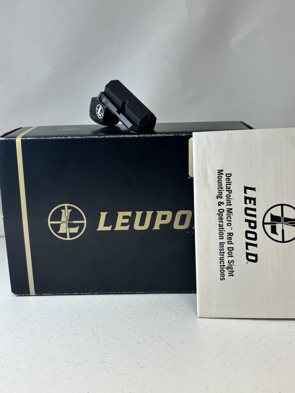 Leupold DeltaPoint Micro Red Dot 1x9mm 3 MOA for Glock-img-0